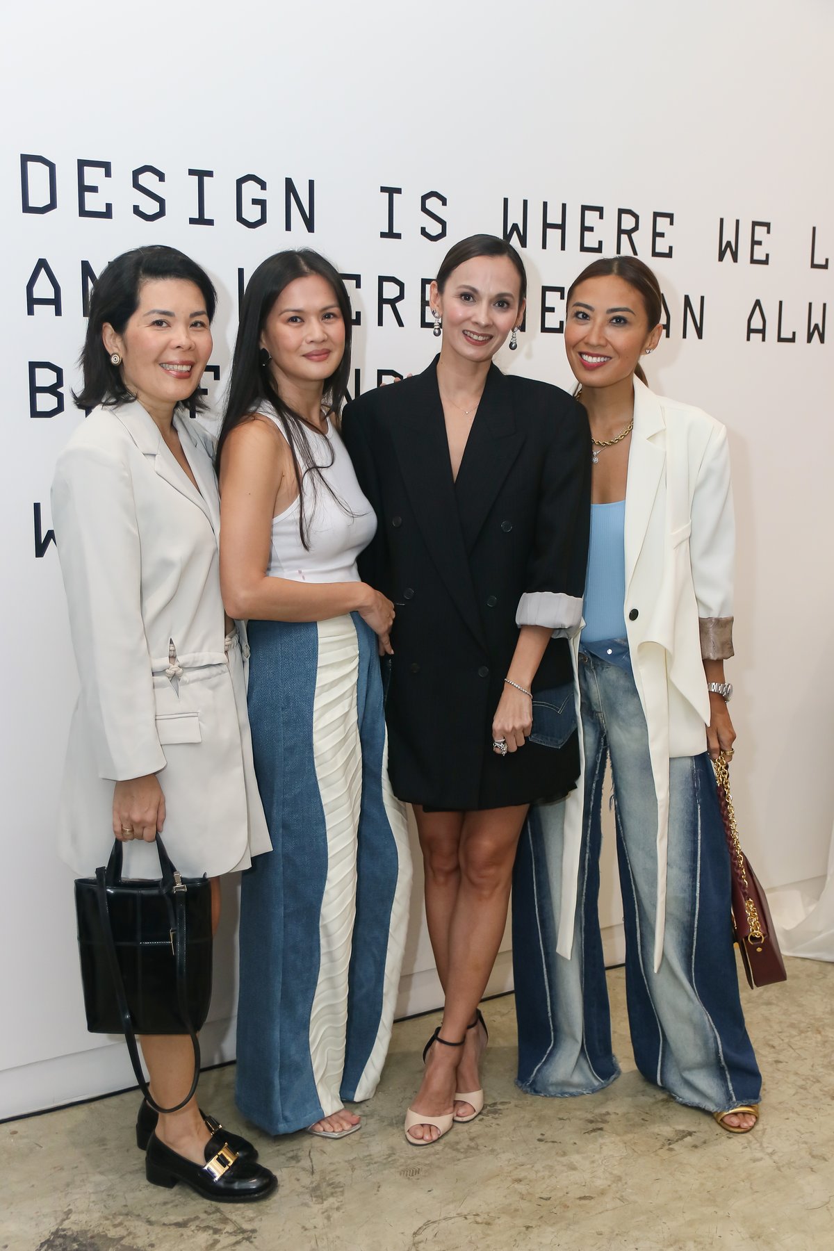 Mia San Agustin, Loralee Baron Soong, Amina Aranaz Alunan and Rosanna Ocampo Rodriguez.